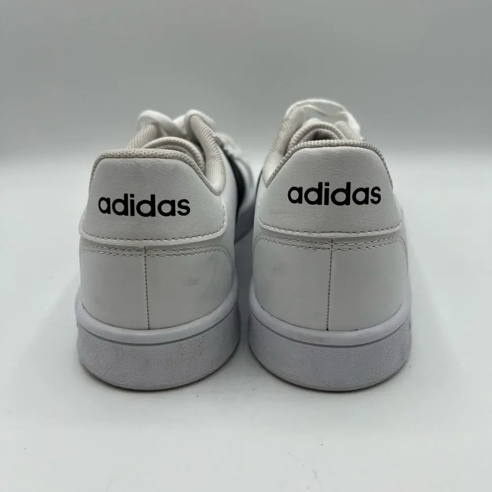 Adidas EF0103 Grand Court White Black Stripes Shoes | US Size 3.5 Women's 5 - Picture 4 of 10